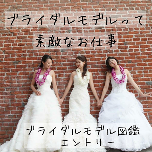 ブライダルモデル図鑑エントリー